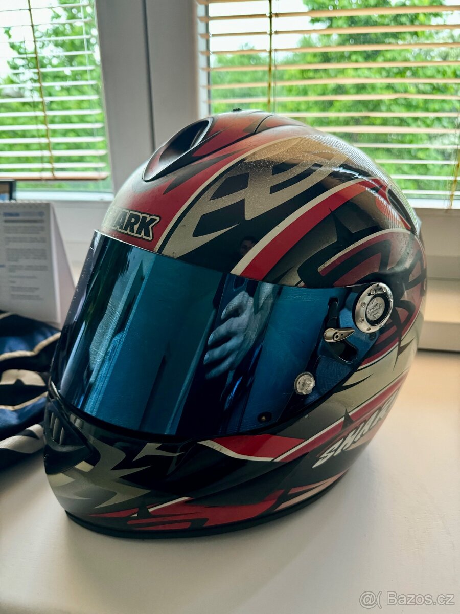 Přilba Shark RSR replika Muggeridge carbon