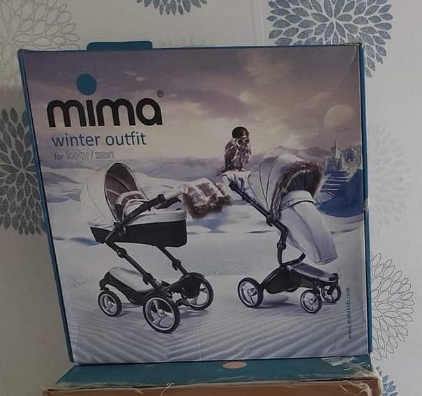 Zimní sada Mima xari white bílá