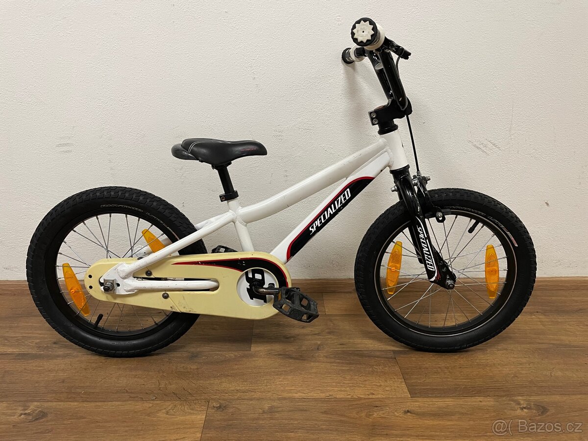 Dětské kolo Specialized Hotrock 16” bílé
