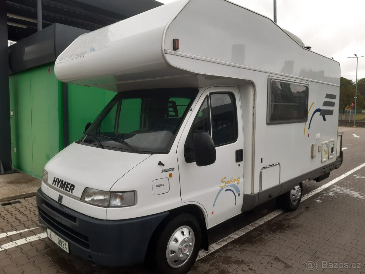 Fiat Ducato 2.8 dTi R.v.2000 Obytný automobil Hymer