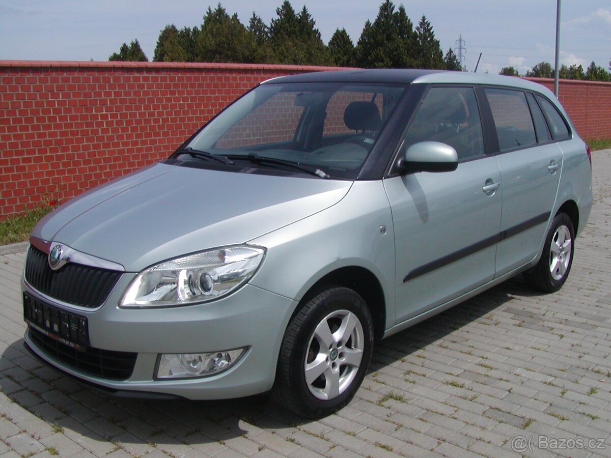 Škoda Fabia 1.6TDi, AMBIENTE, CLIMATRONIC, PĚKNÝ STAV