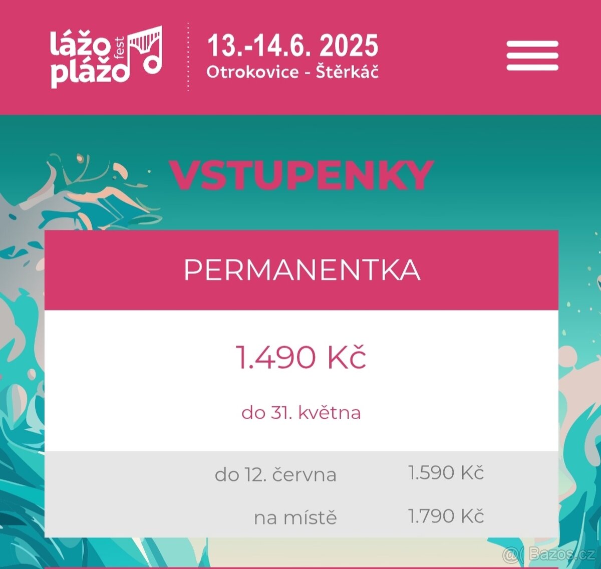 Lažo plážo festival - Otrokovice