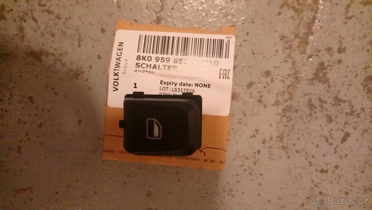 Spinač pro elektr. ovládání oken