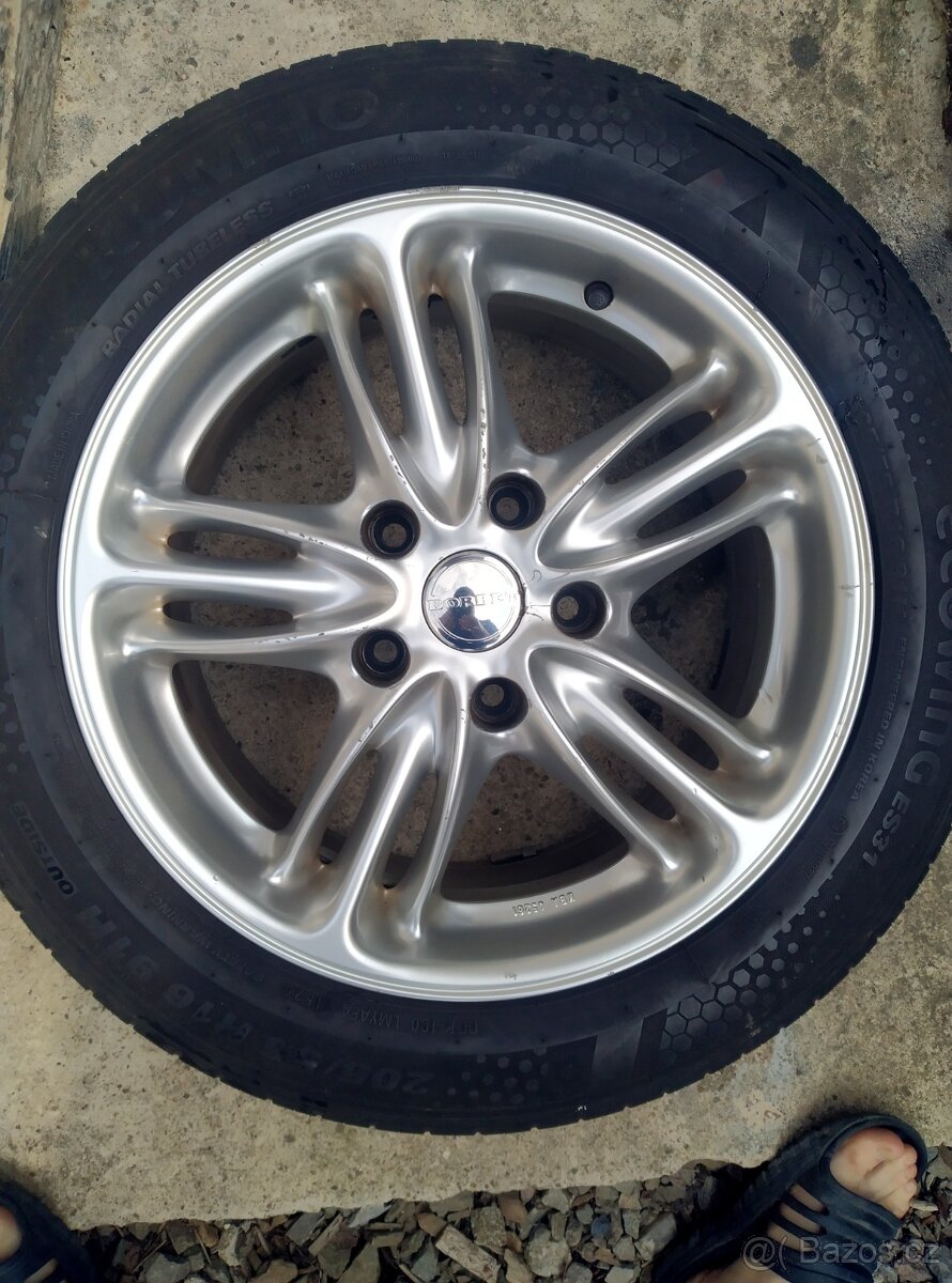 5x120 16 bmw e46 pneu 205/55/16 dot20