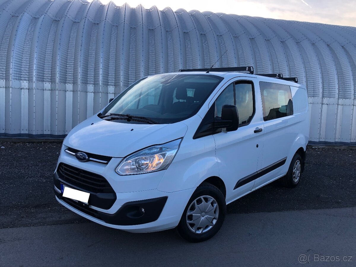 Ford tranzit custom r.v 2015 2.2 tdci 6Míst klimatizace