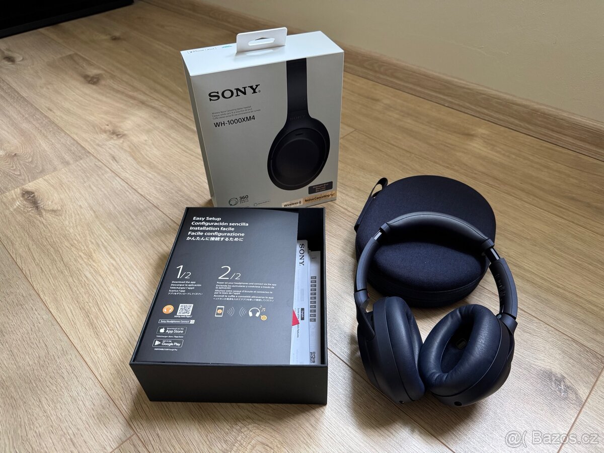 Bezdrátová sluchátka Sony WH-1000XM4