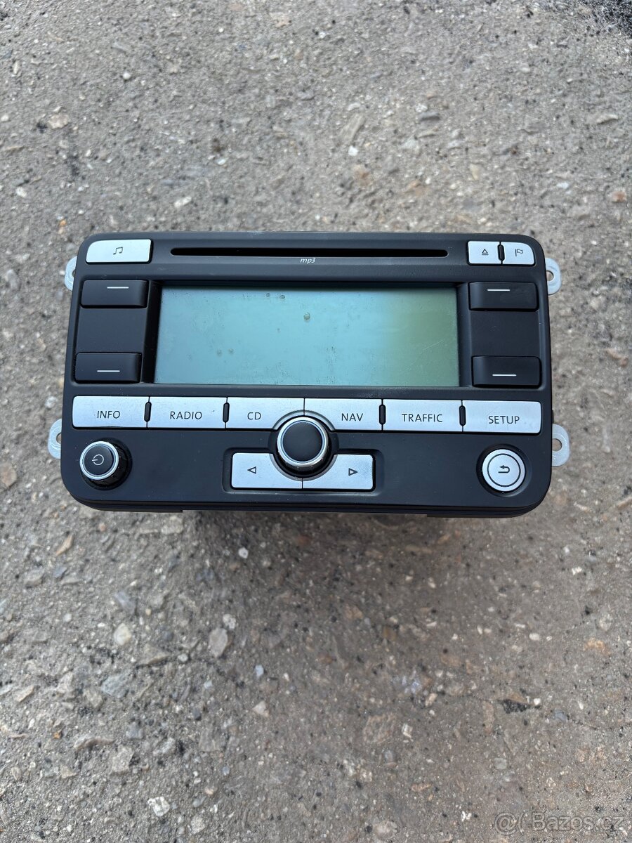 VW originál autorádio MP3 s navigací RNS300