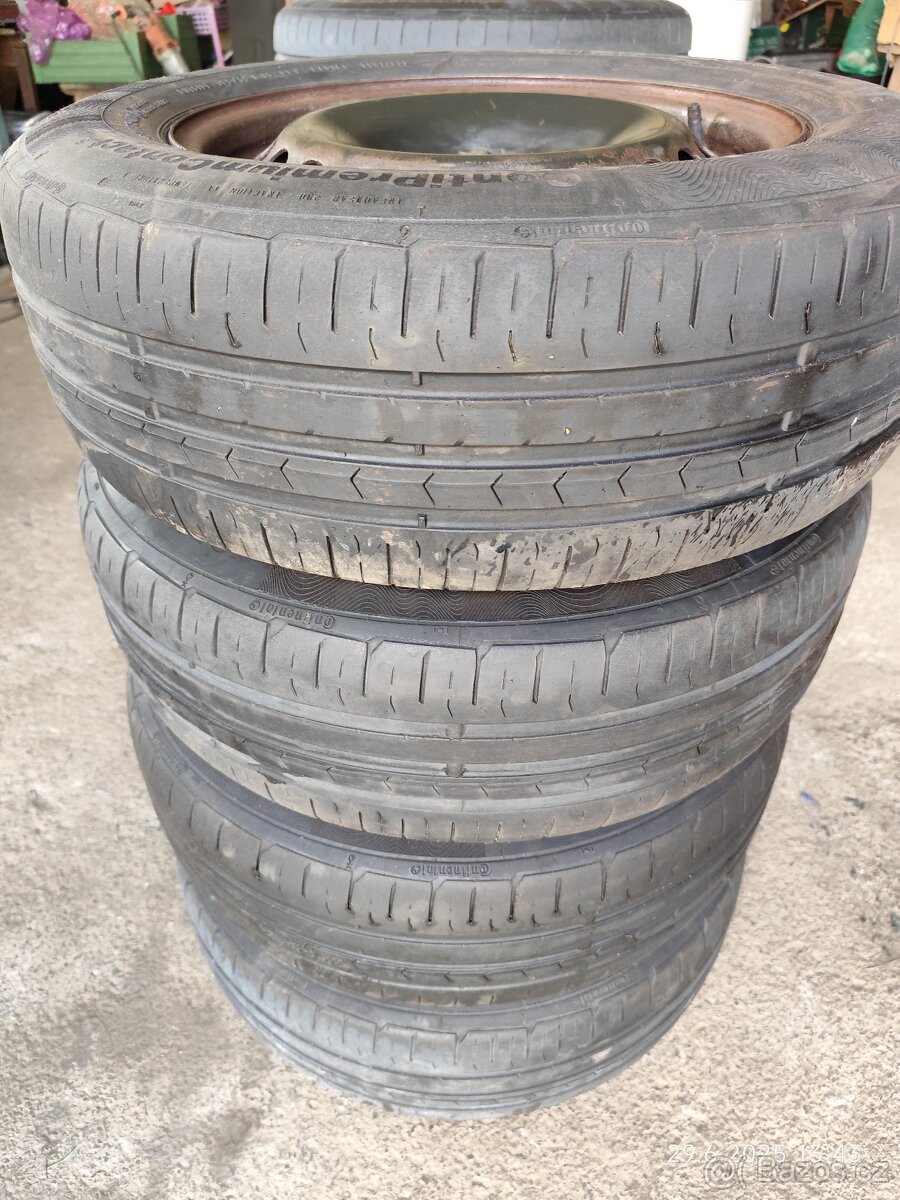 Kola s pneu 195/65R15, 5x 112