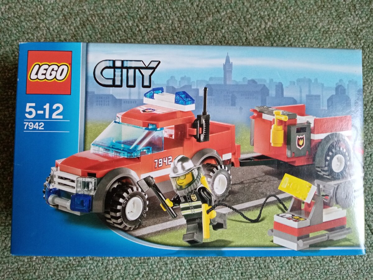 Lego City 7942 Hasičský pick-up