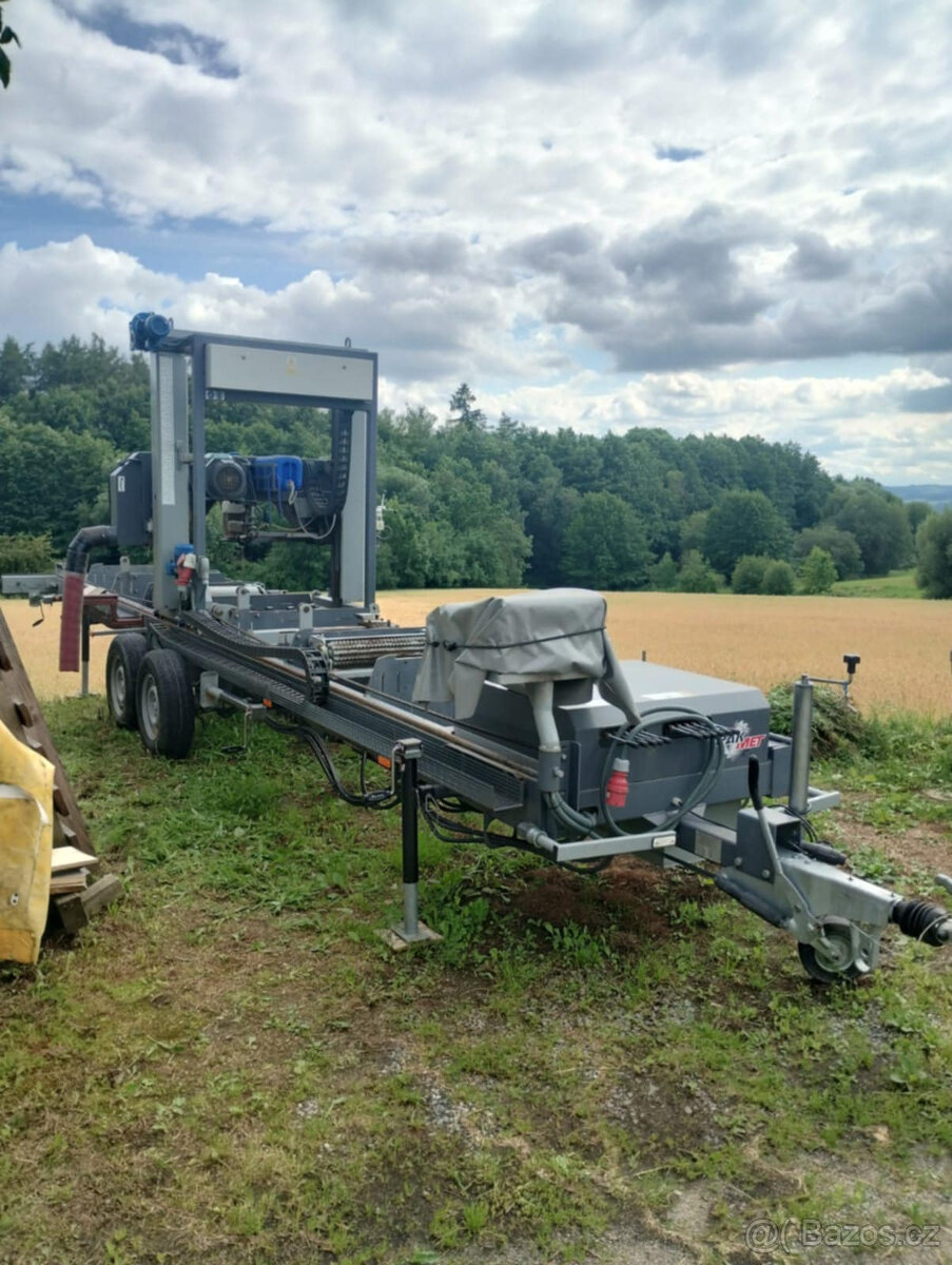 Nabízím použitou - Mobilní pásovou pilu TP-600 z TP+ SPZ