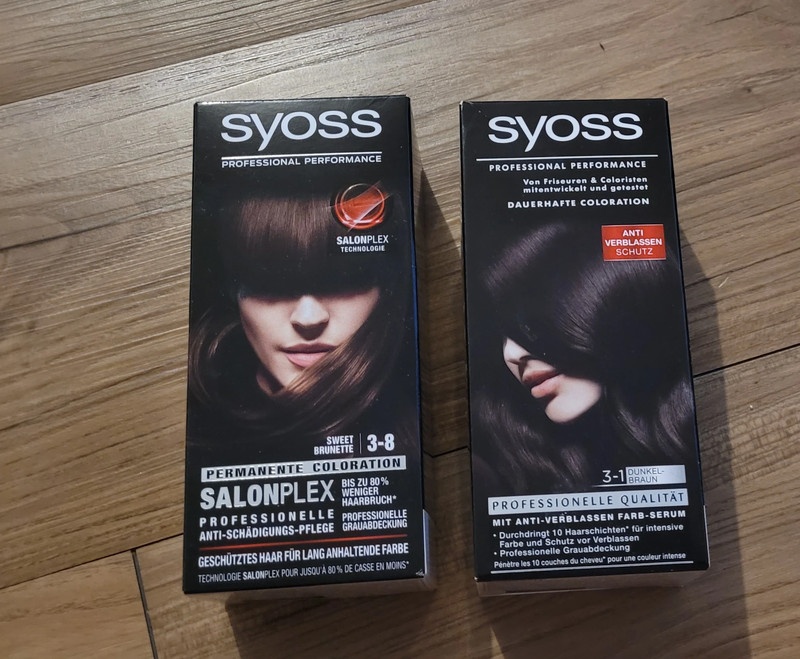 2x barva na vlasy SYOSS