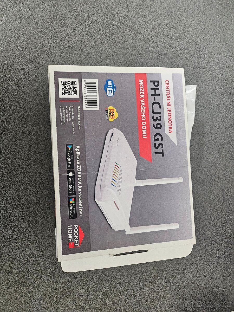 Centralni jednotka PH-CJ39 WiFi regulace vytápění