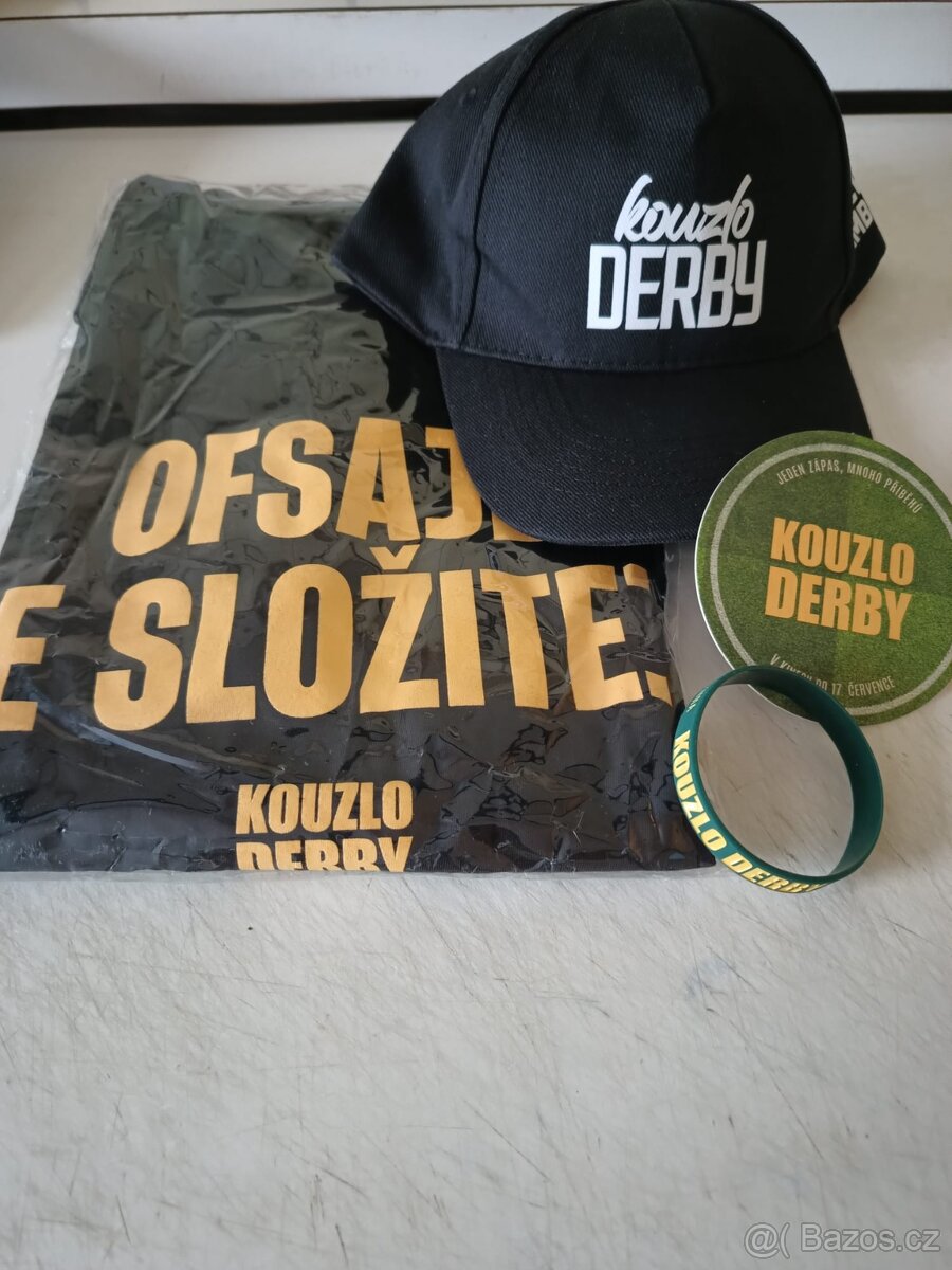 Nová sada triko vel. L , kšiltovka, podtácek a náramek