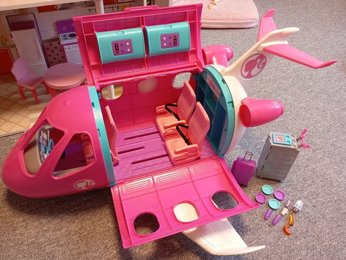 Barbie letadlo