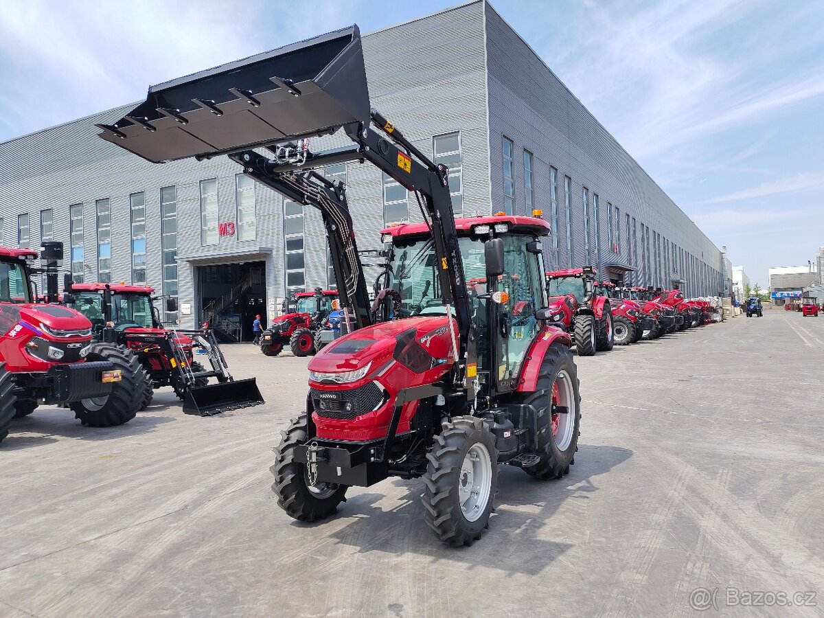 Prodam traktor HANWO HWB 604C, STAGE V, pohodlná kabina