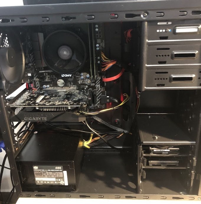 Herní 3.Ryzen3 3200G 16GB DDR4 SSD500GB+HDD GTX1060 6GB