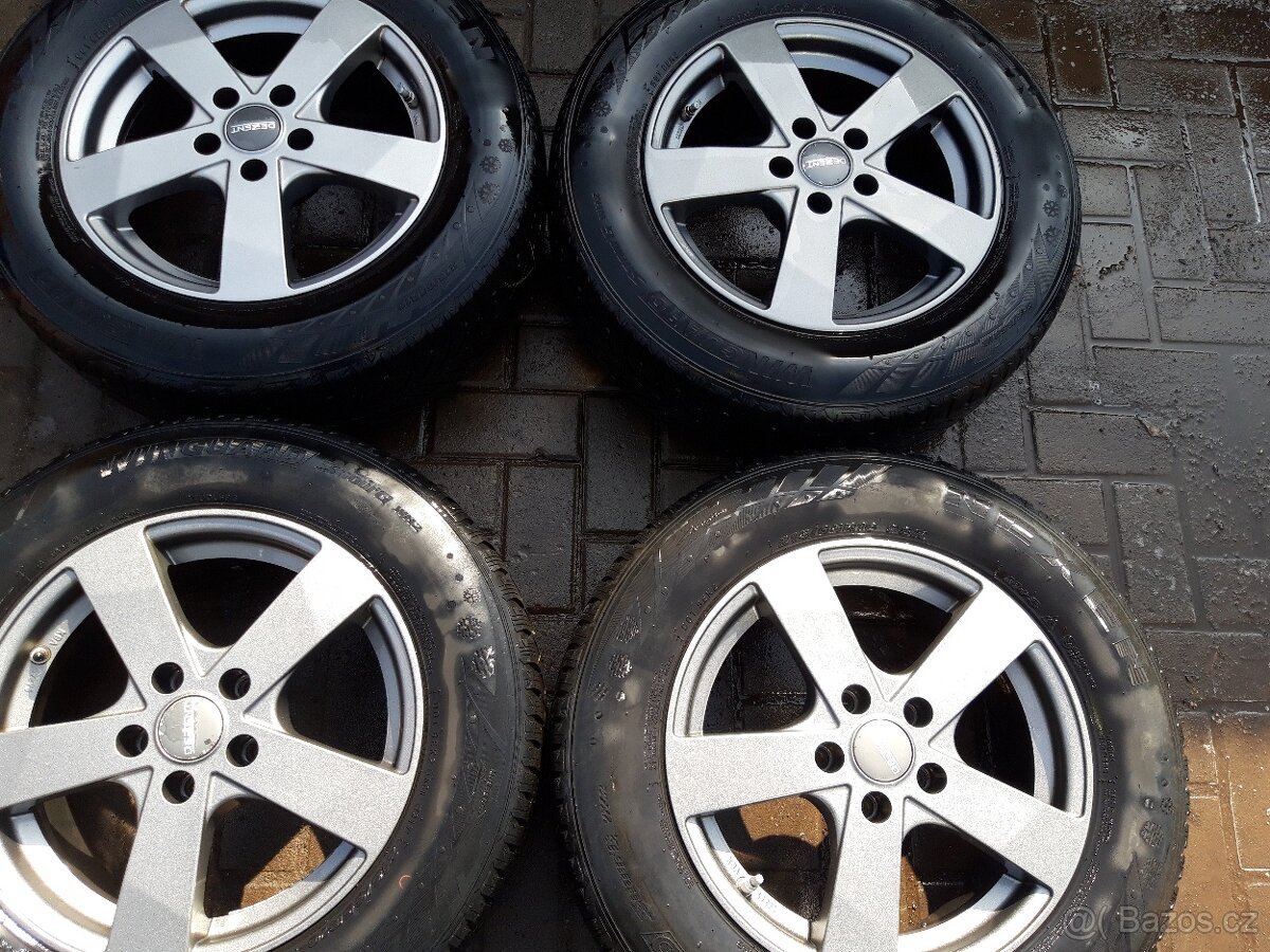 Alu kola hliníkové disky Jeep Opel 6,5 x 16 ET37