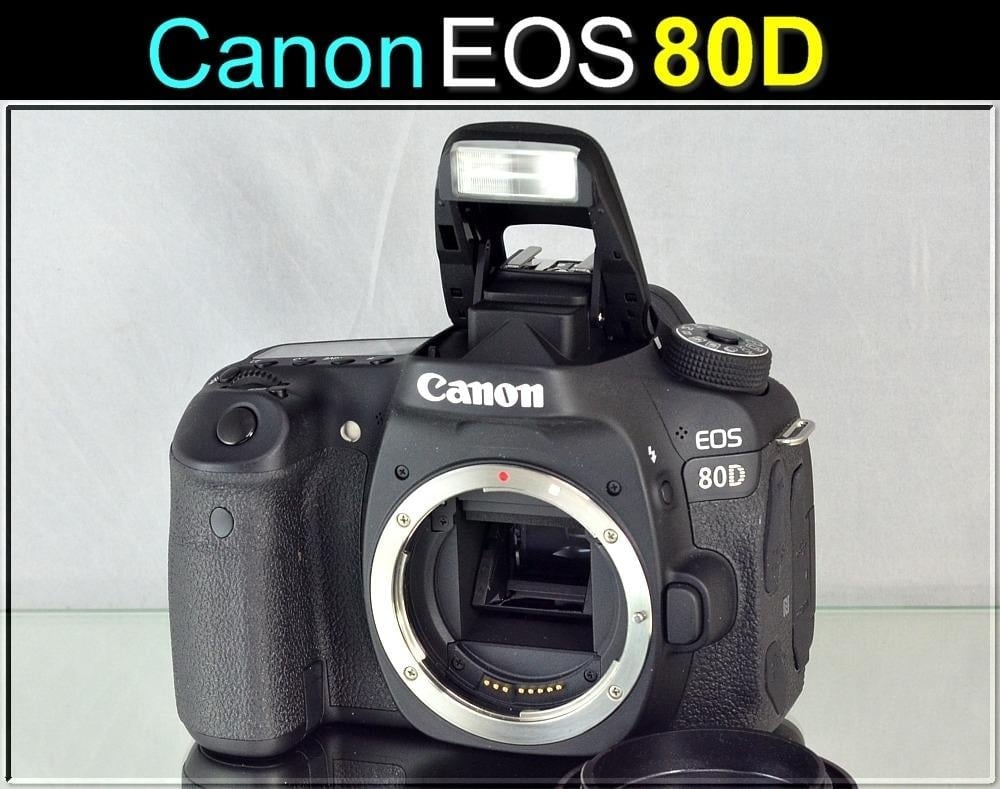 Canon EOS 80D DIGIC 6+CMOS 24,2 MPixFull HDVWIFI 👍25