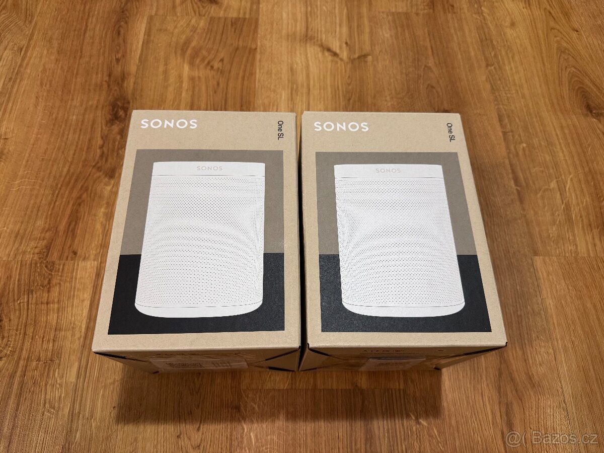 Reproduktory SONOS One SL + stojany