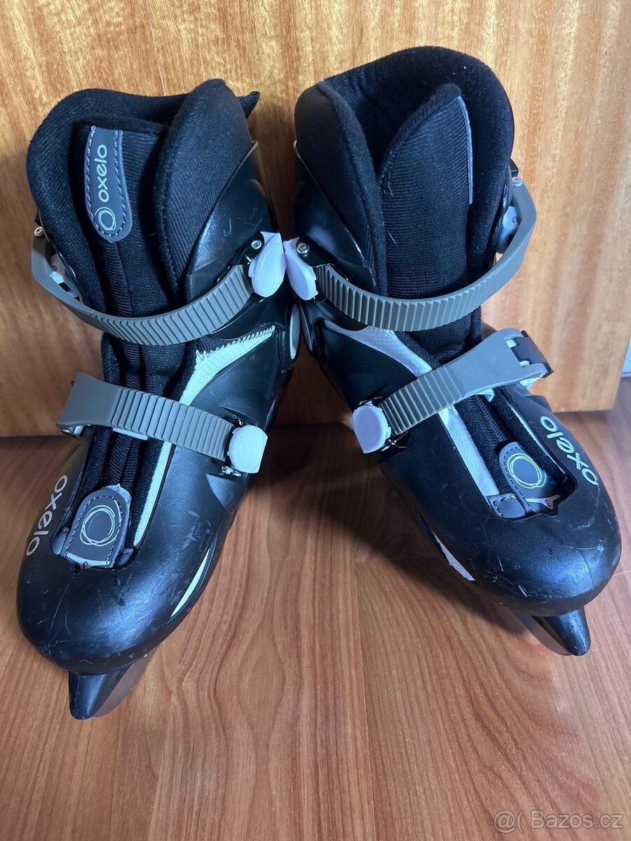 Dětské brusle Oxelo Play / Decathlon nastavitelná vel. 30-32
