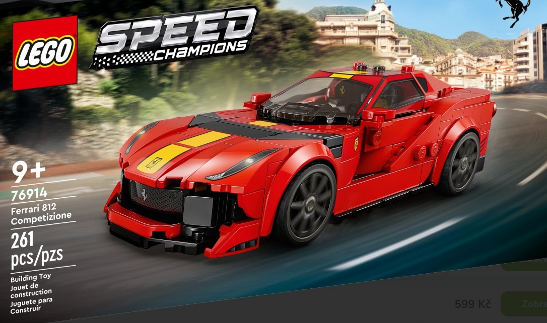 PRODÁNO - LEGO 76914 Ferrari 812 Competizione