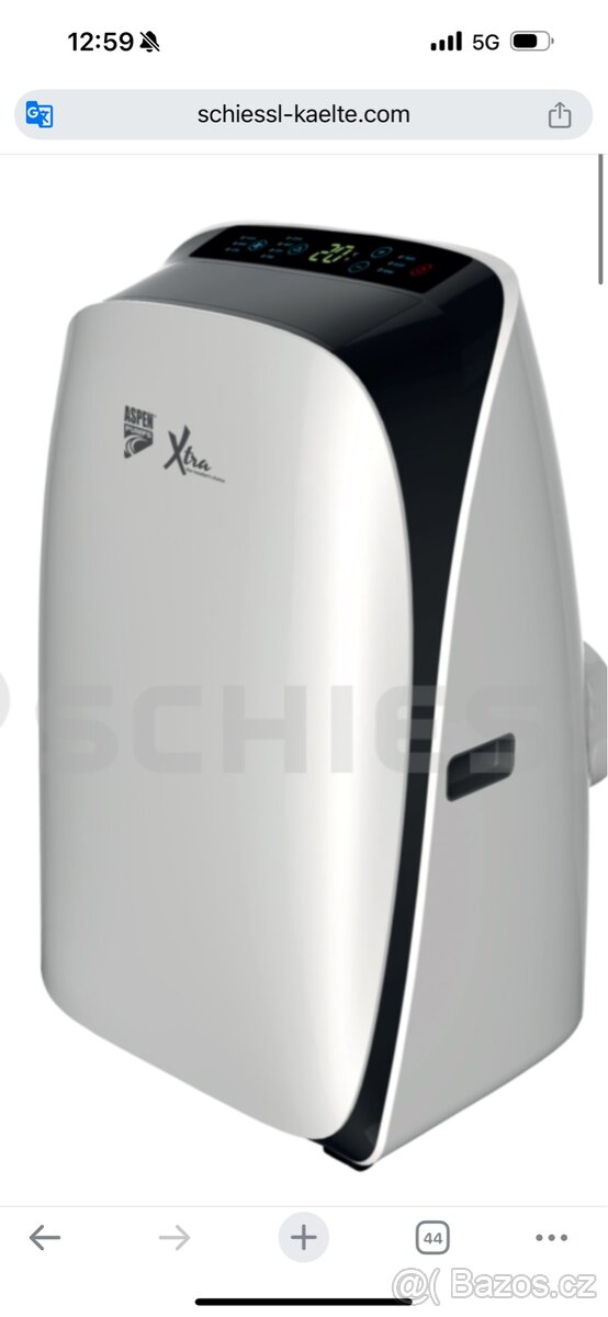 Mobilní klimatizace 3,5kw Aspen pumpa