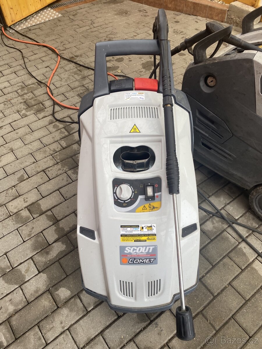 prodám COMET SCOUT 150 CLASSIC - VYSOKOTLAKÝ ČISTIČ S OHŘEVE