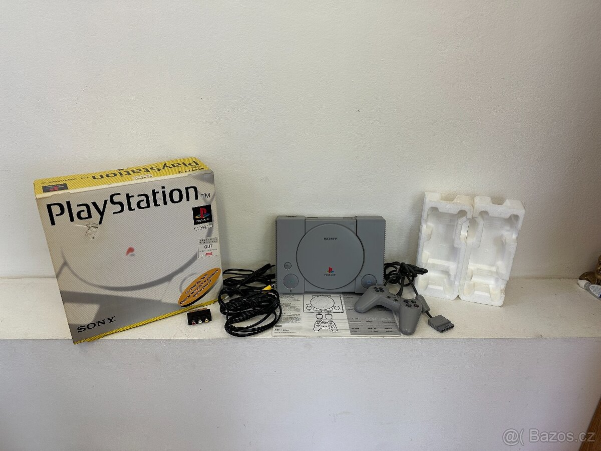 Playstation 1 scph-5502 OVP, PAL