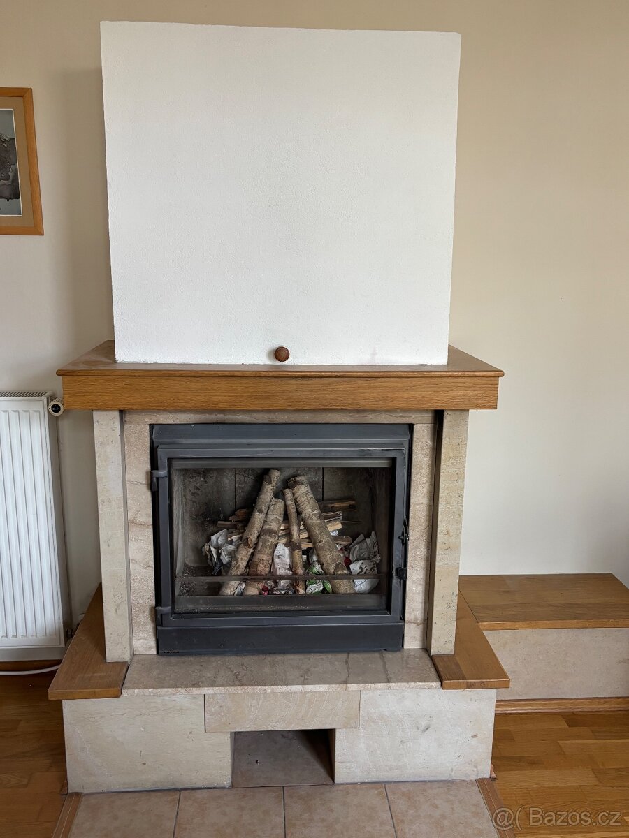 Prodám krb s krbovou vlozkou