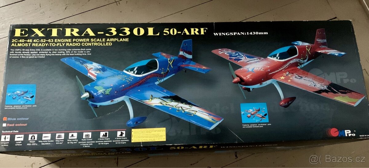 Model letadla EXTRA-330 L 50 - ARF