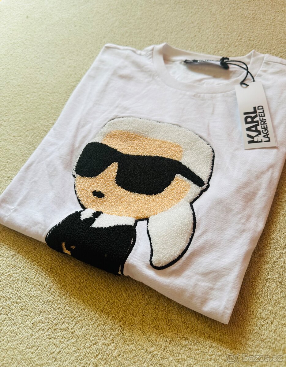 Karl Lagerfeld white t-shirt