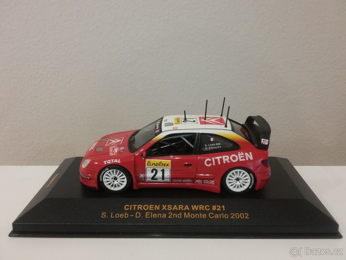 model CITROEN XSARA WRC IXO RAM074 rarita