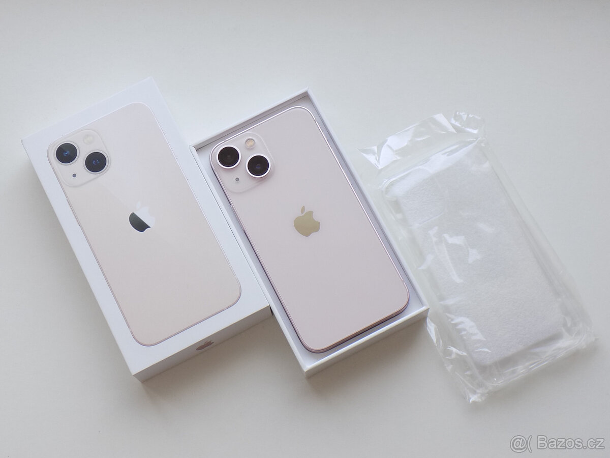 APPLE iPhone 13 mini 256GB Pink - ZÁRUKA 12 MĚSÍCŮ - TOP