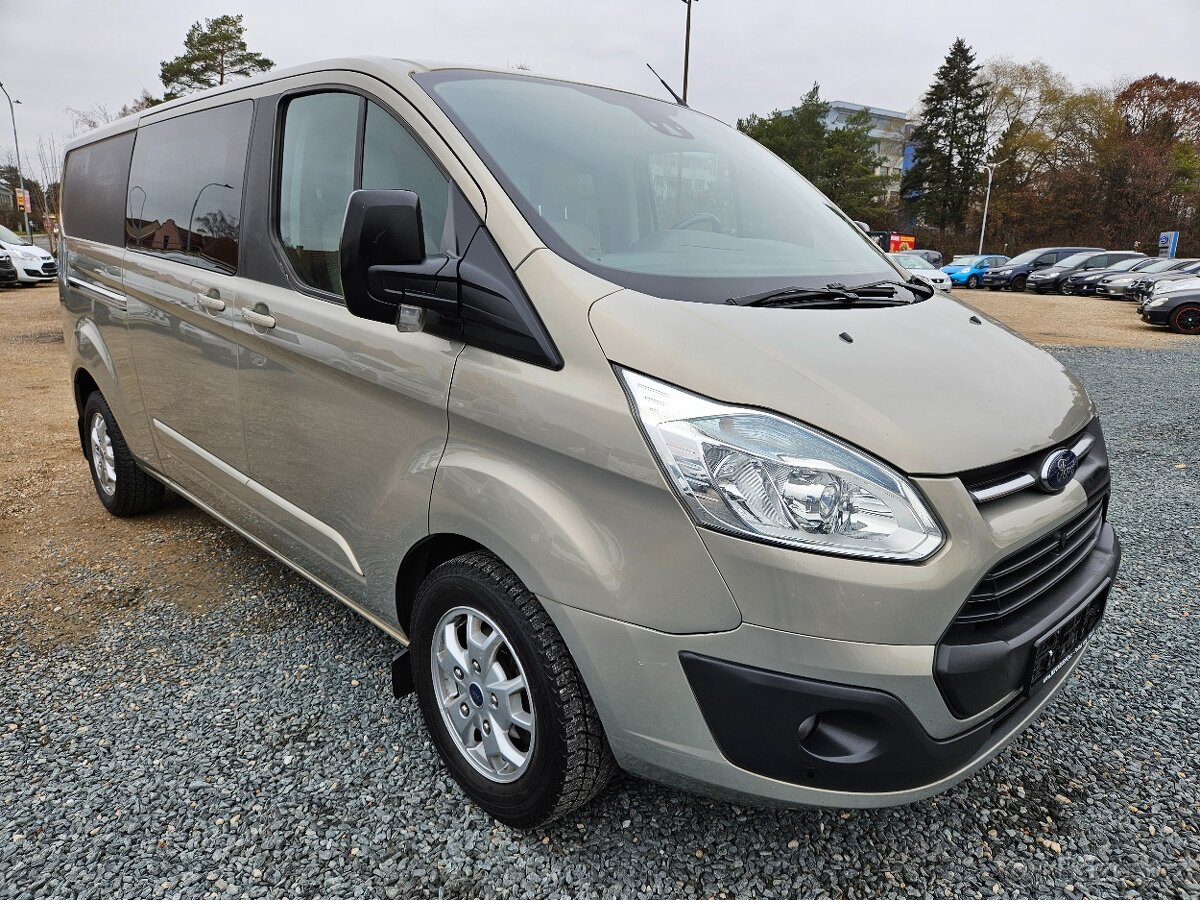 FORD CUSTOM 2.2 92KW LONG 2013 5MÍST DPH