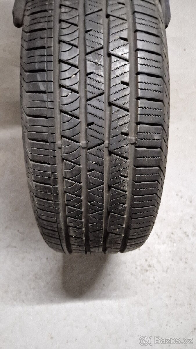 sada pneumatik continental 235/50 R18 vzorek 6 mm