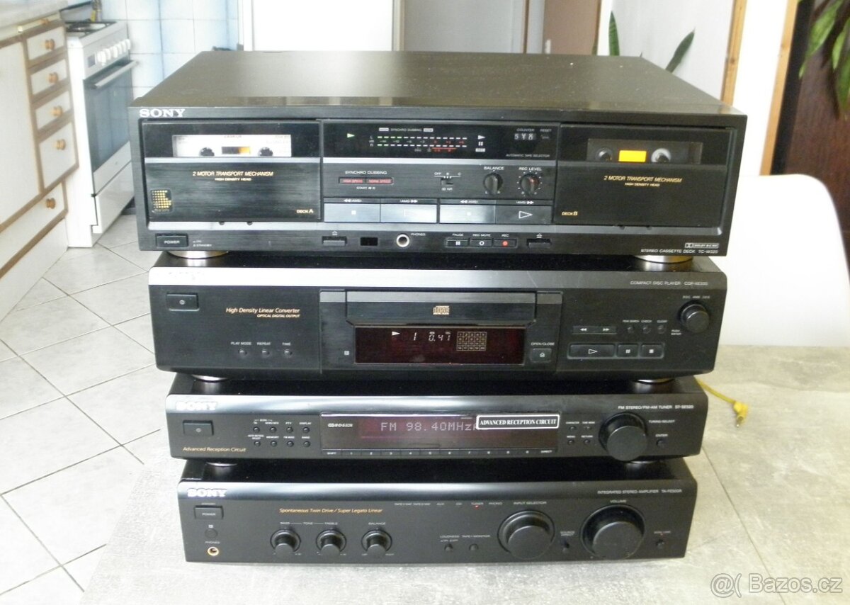 SONY TA-FE500R,ST-SE520,CDP-XE330,TC-W320