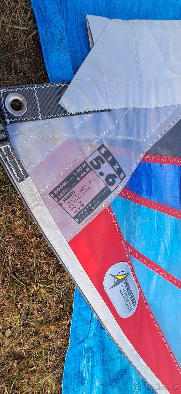 Tom Hawks Arrows 5.6 windsurf plachta