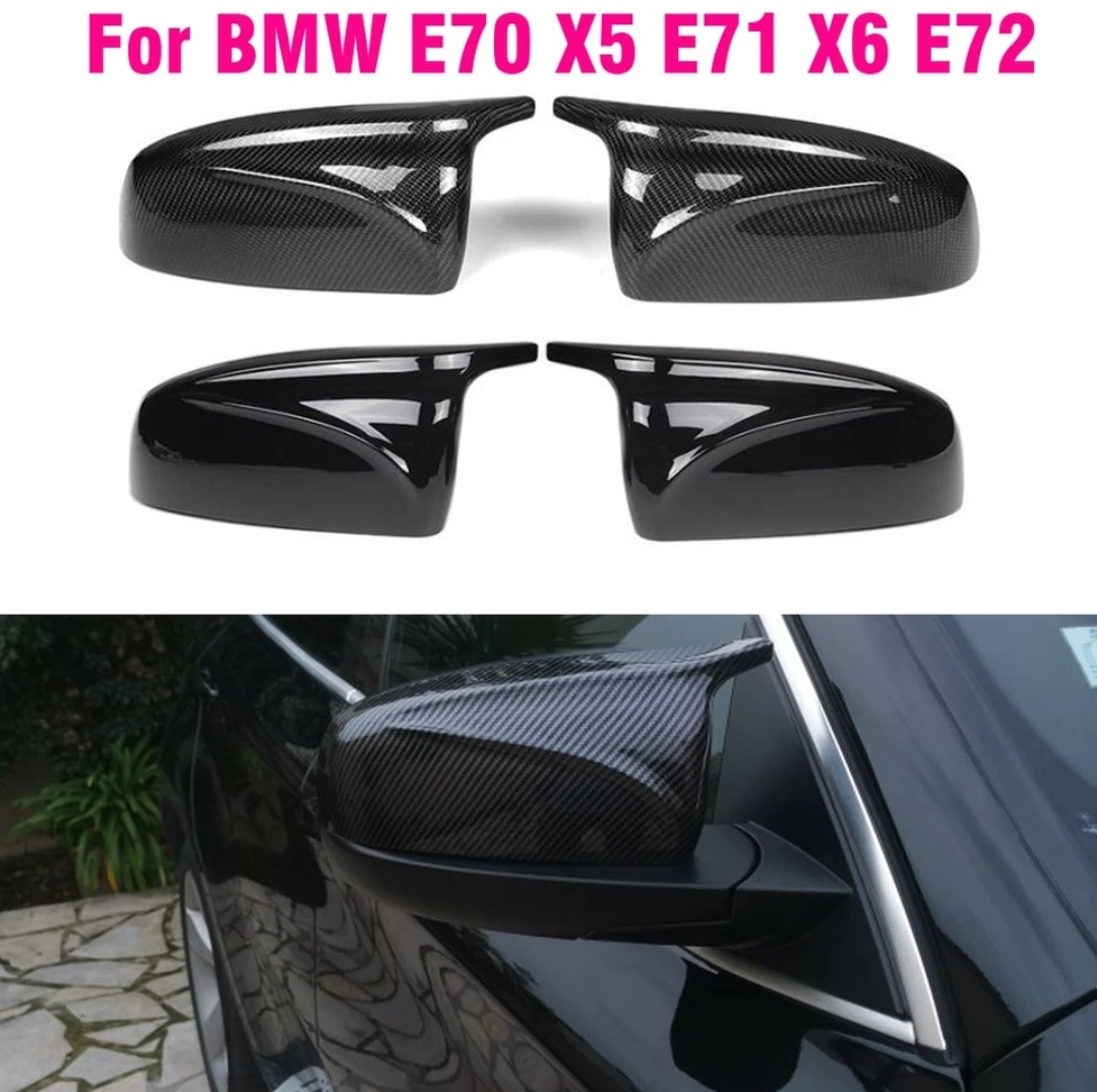Mkové kryty zrcátek Bmw E70 E71 X5 X6