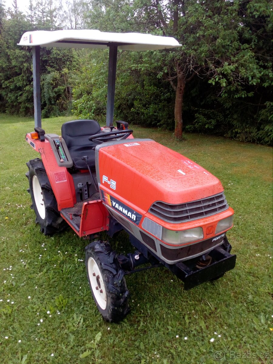 YANMAR F5, 4x4, 15KONÍ, DOBRÝ STAV