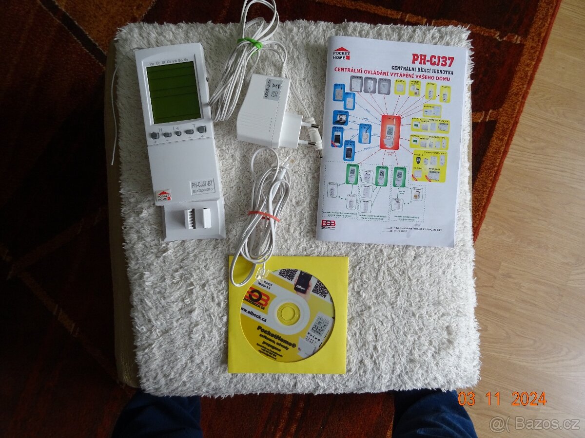 řídící jednotku topení. PH-CJ37-BT – KOMPLETNÍ BALENÍ