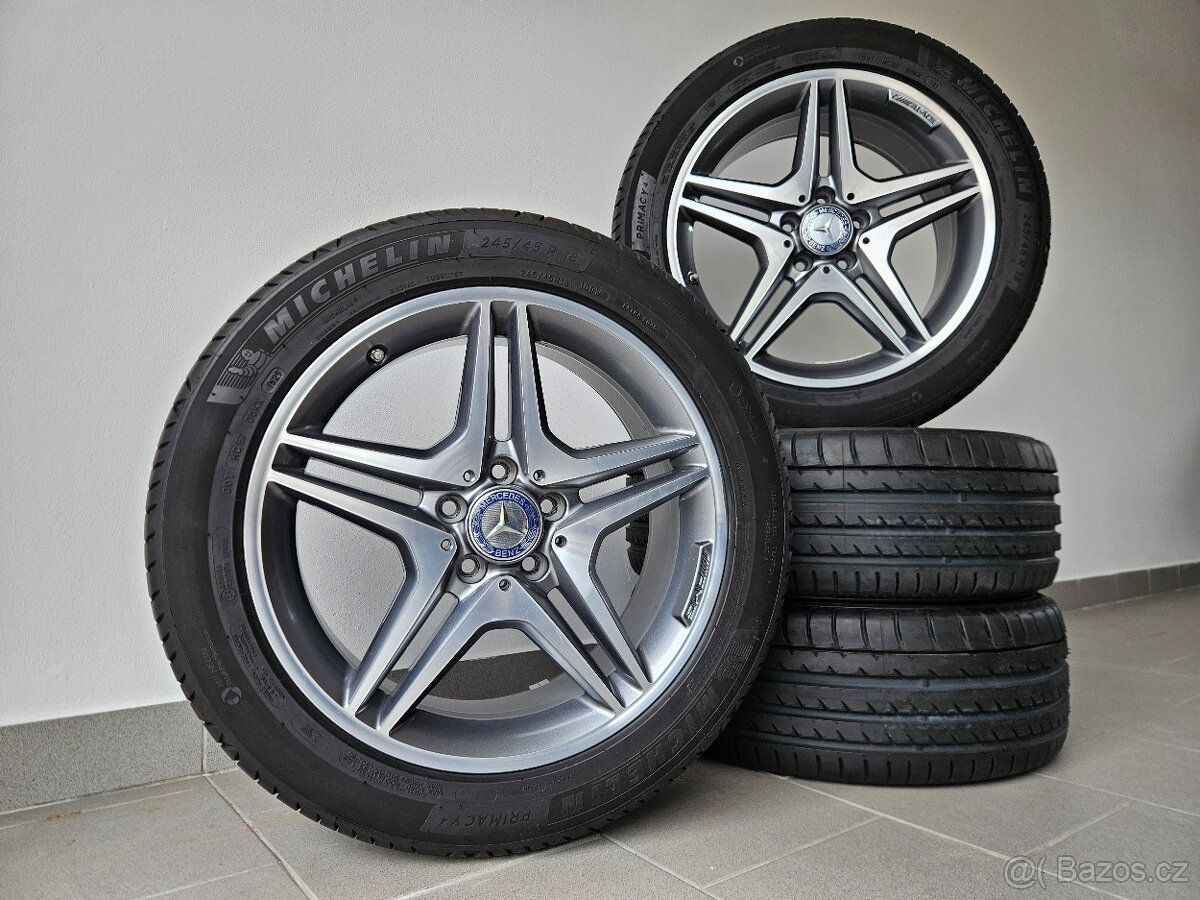 Orig. Mercedes V-class 5x112 Letní 245/45/18 - Top