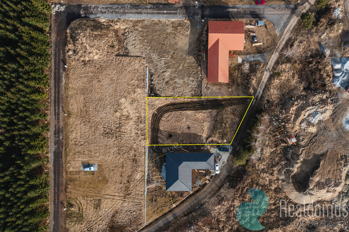 Prodej, stavební parcela, 972 m2, Trhové Sviny, Rejta