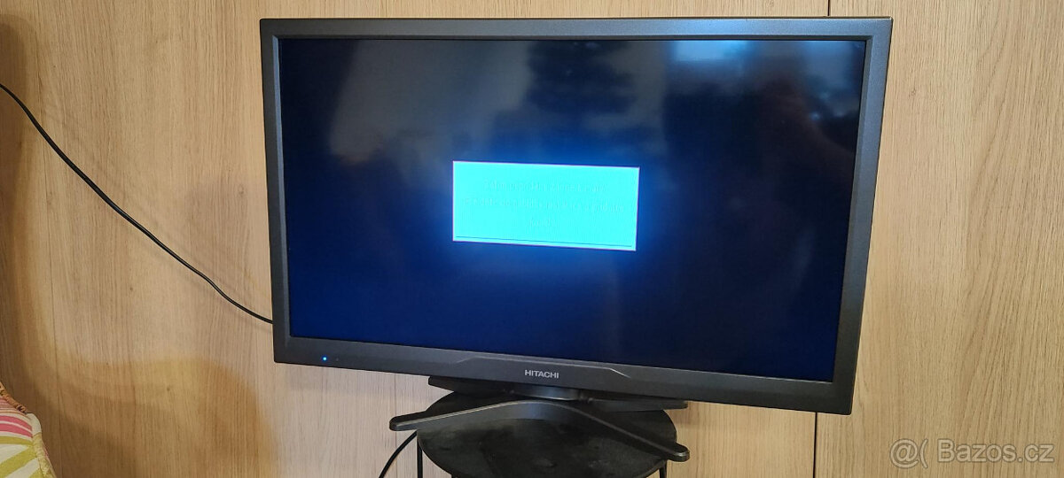 TV HITACHI LED - Jako monitor s dálk. ovladačem
