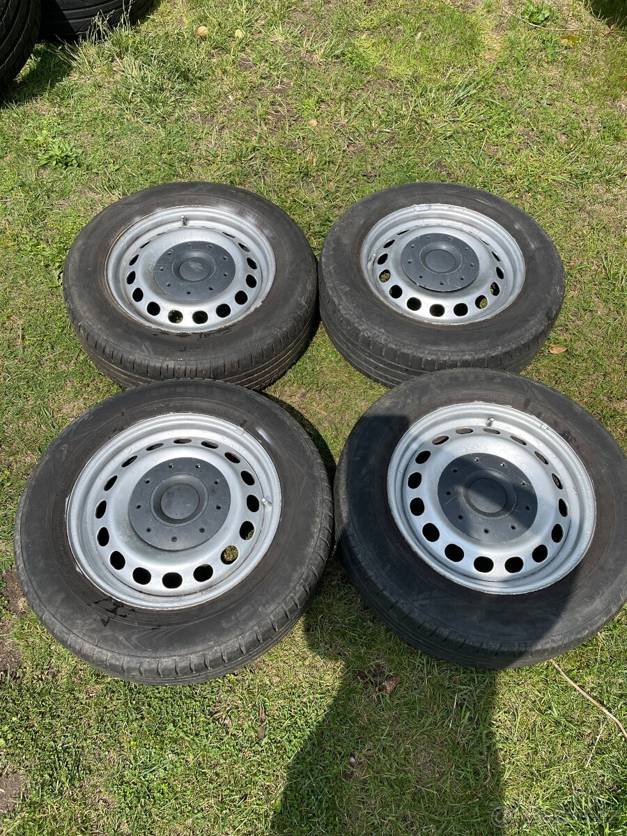 Letní plechová kola z VW Caddy
