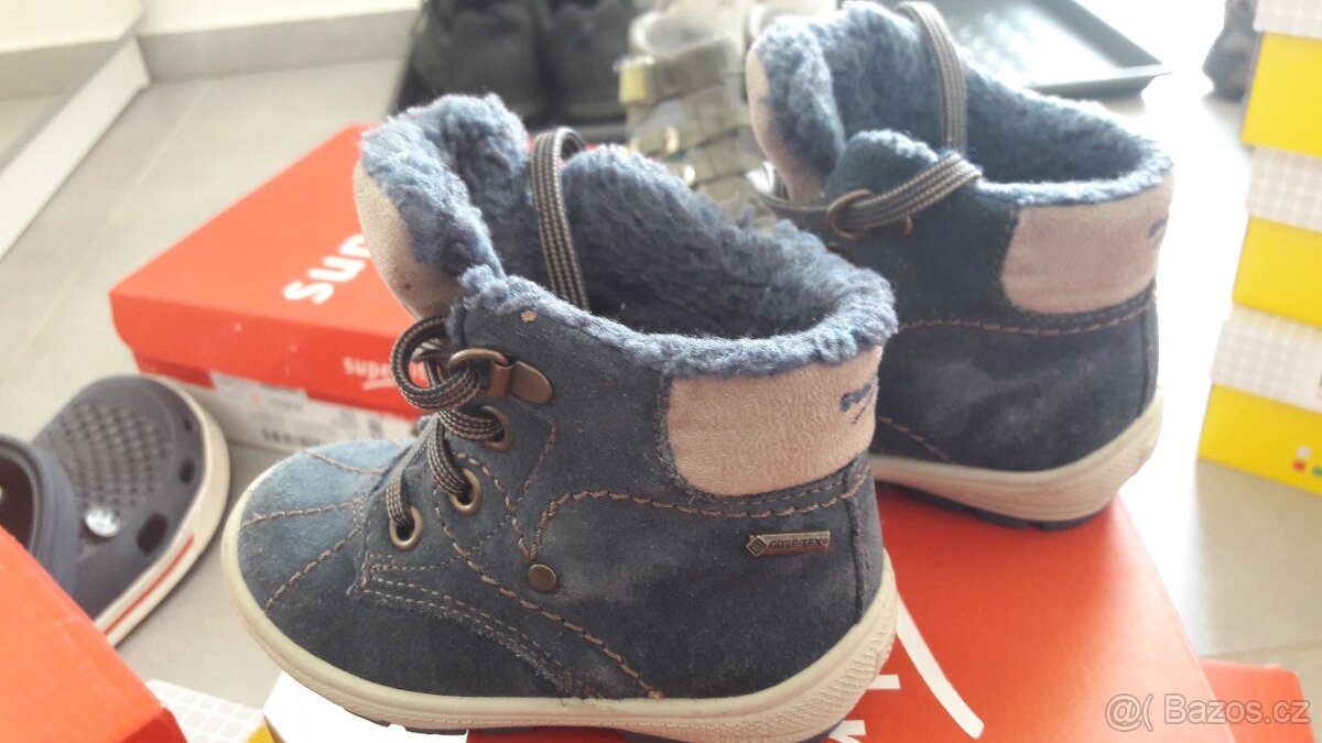 Zimni Goretex obuv s koziskem zn. Superfit vel.21