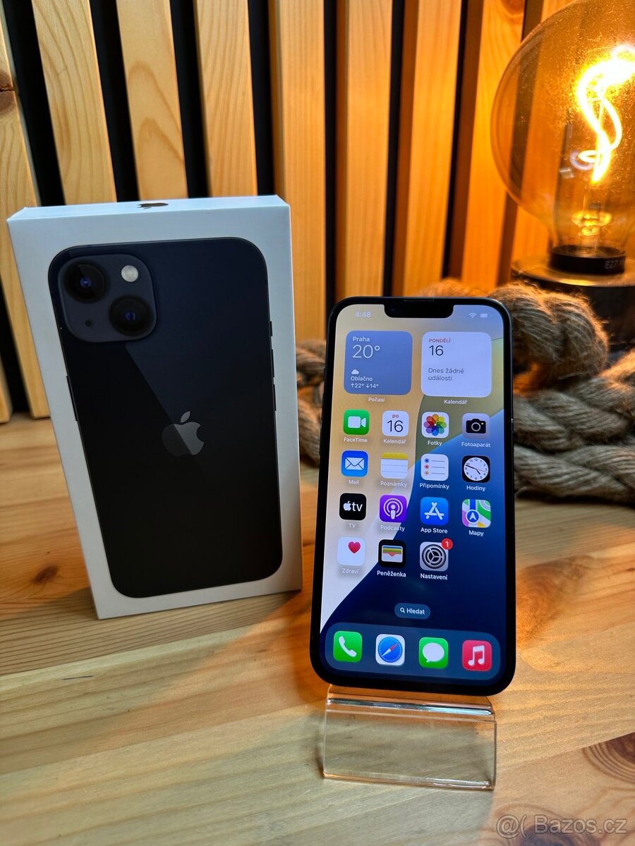 Apple Iphone 13, 256 GB, 89% baterie, Záruka 1/2026