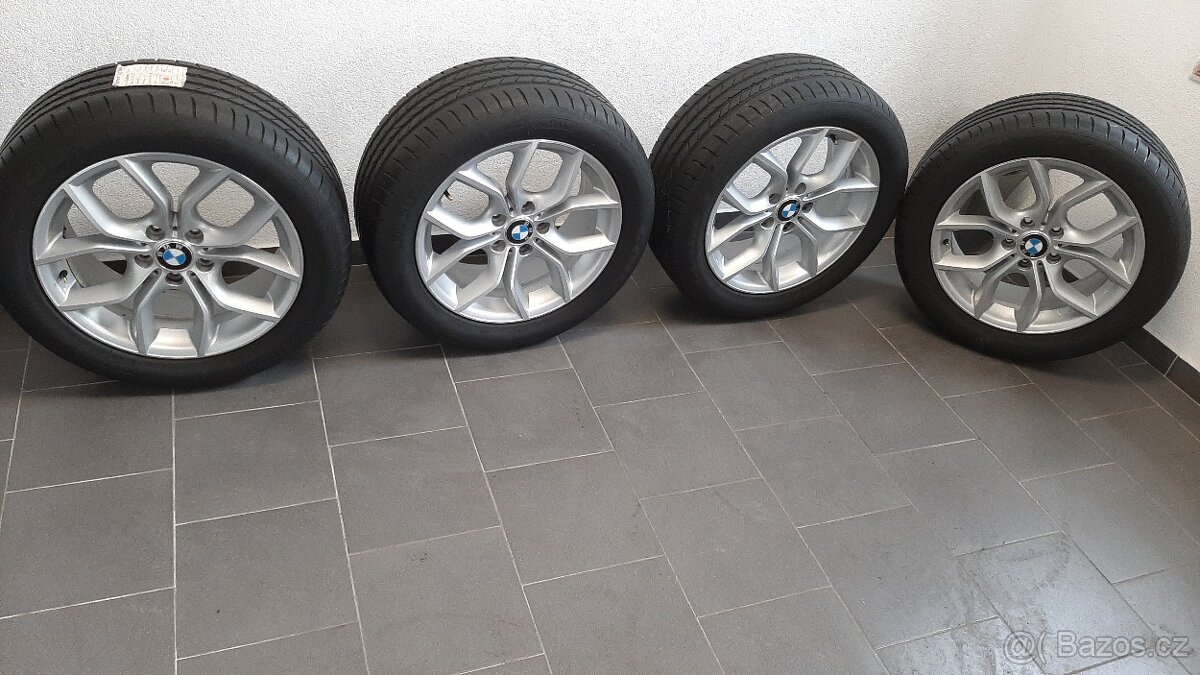 Alu kola BMW X-5 X-6 Originál 8Jx18 ET-43