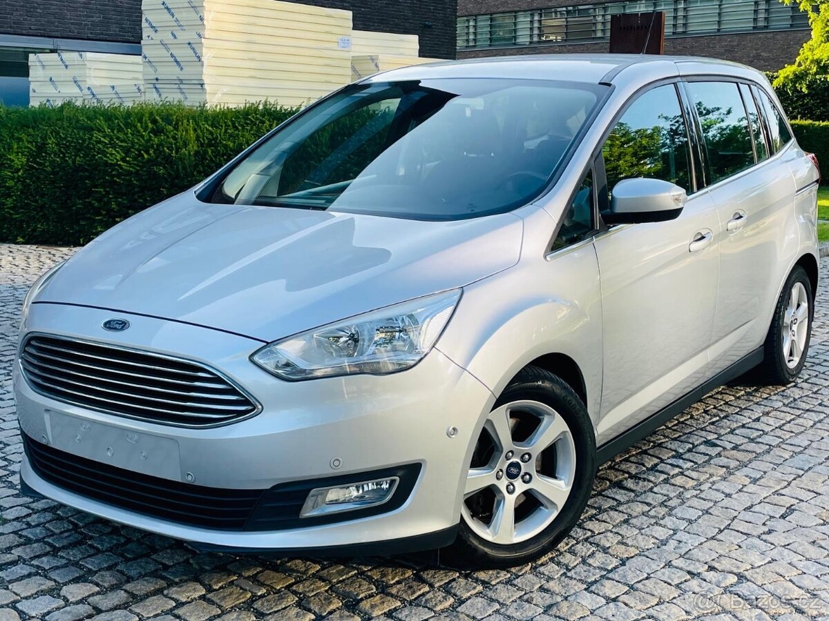 Ford Grand C-MAX 2.0TDCi MANUÁL TITANIUM 1.MAJITEL SERVISKA