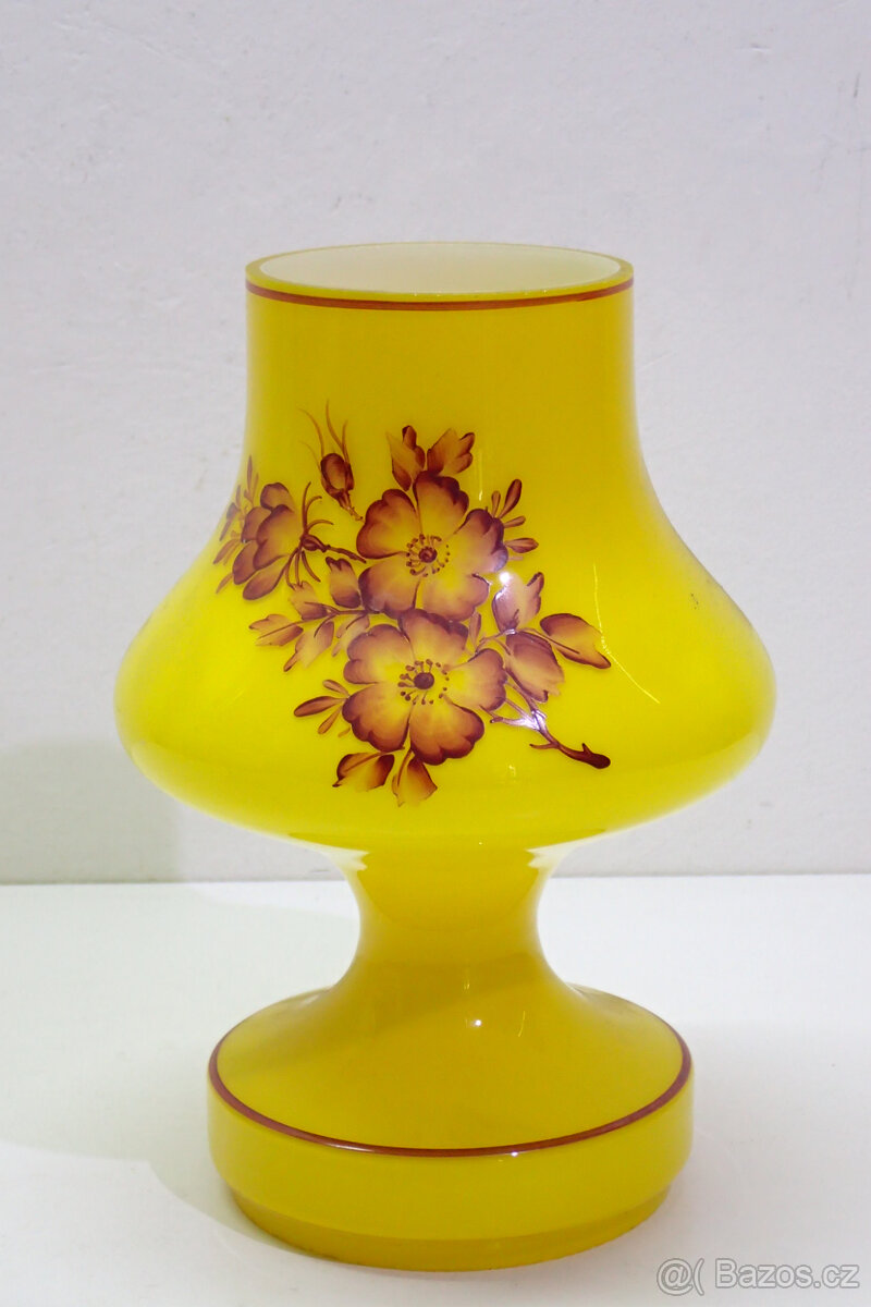 RETRO Lampa žlutá