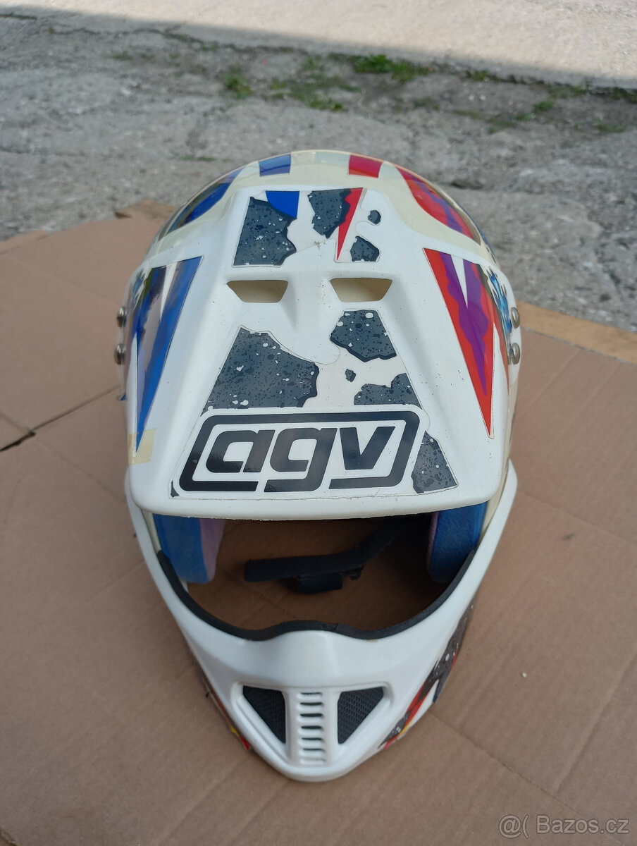 Helma agv motokros, čtyřkolka, enduro stav - použitá